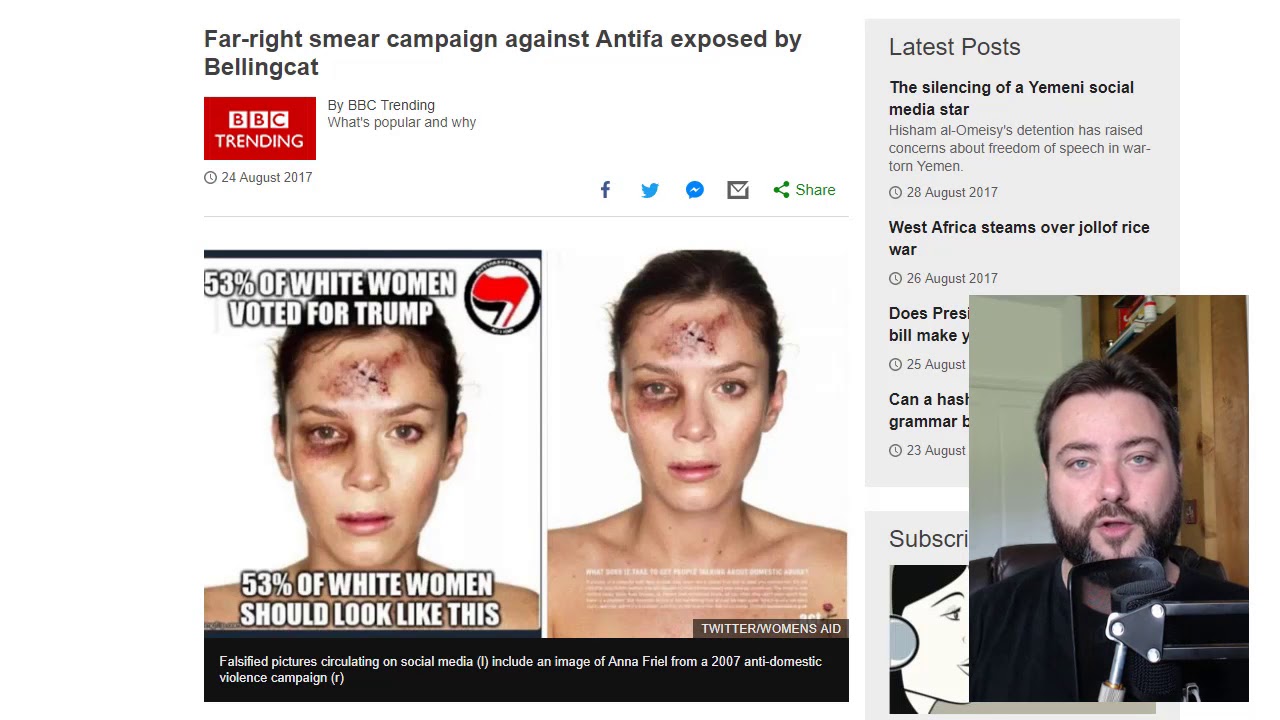 4chan Smear Campaign Against Antifa